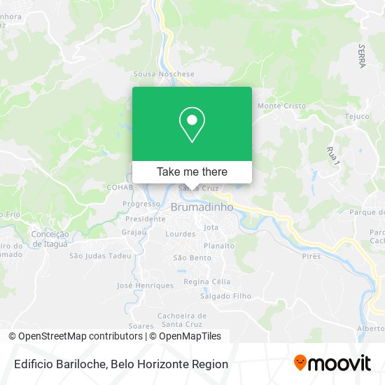 Edificio Bariloche map