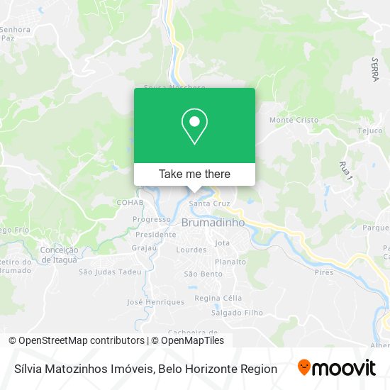 Sílvia Matozinhos Imóveis map