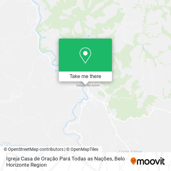 Igreja Casa de Oração Pará Todas as Nações map