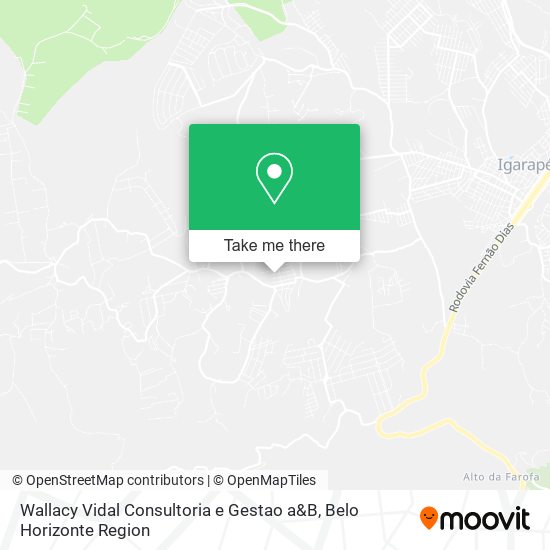 Wallacy Vidal Consultoria e Gestao a&B map