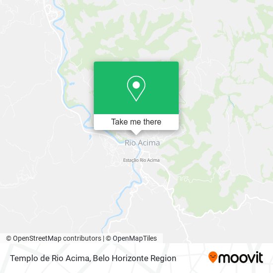 Templo de Rio Acima map