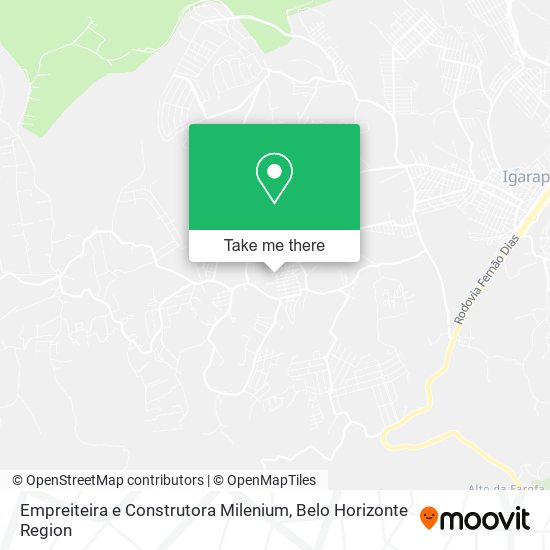 Empreiteira e Construtora Milenium map