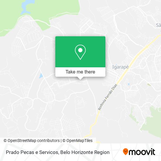 Prado Pecas e Servicos map