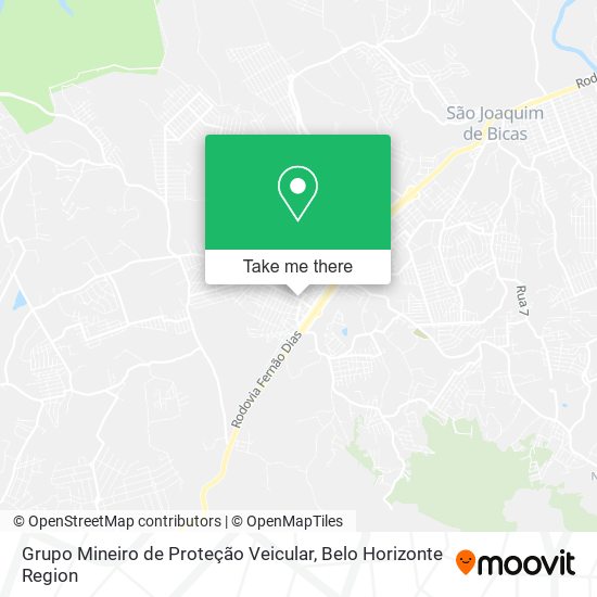 Grupo Mineiro de Proteção Veicular map