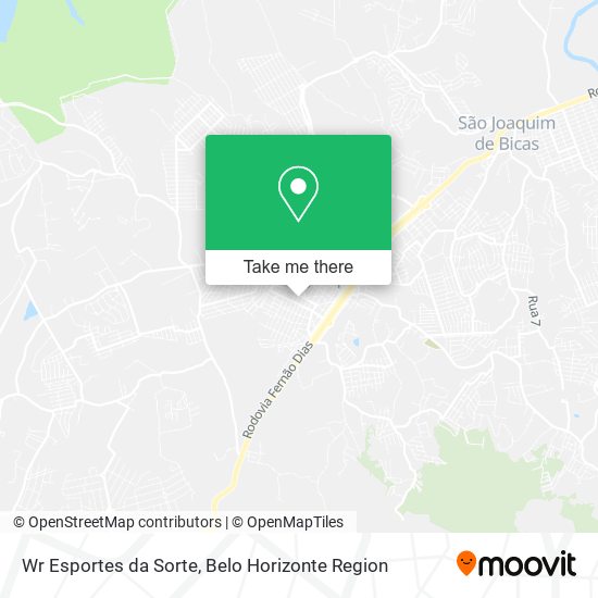 Wr Esportes da Sorte map