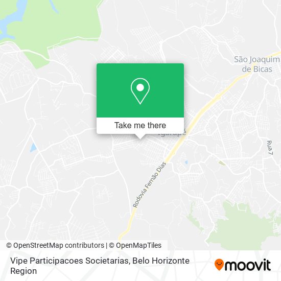 Vipe Participacoes Societarias map