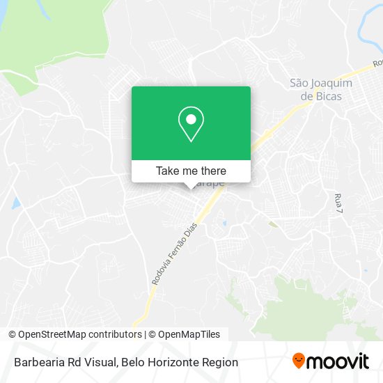 Barbearia Rd Visual map