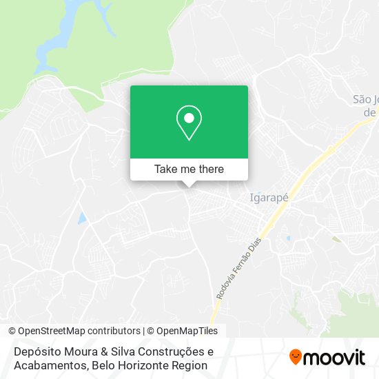 Depósito Moura & Silva Construções e Acabamentos map