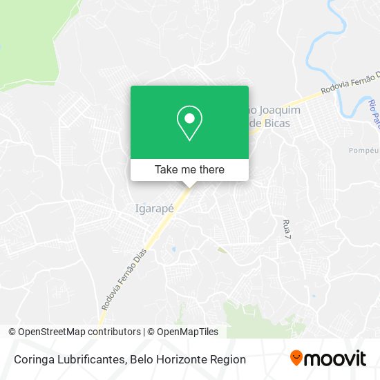 Coringa Lubrificantes map
