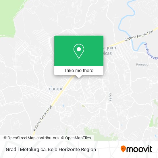 Gradil Metalurgica map
