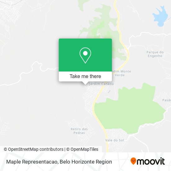 Maple Representacao map
