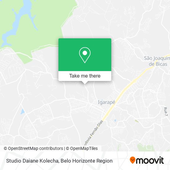Studio Daiane Kolecha map