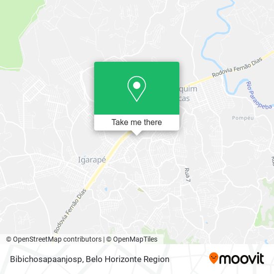 Bibichosapaanjosp map