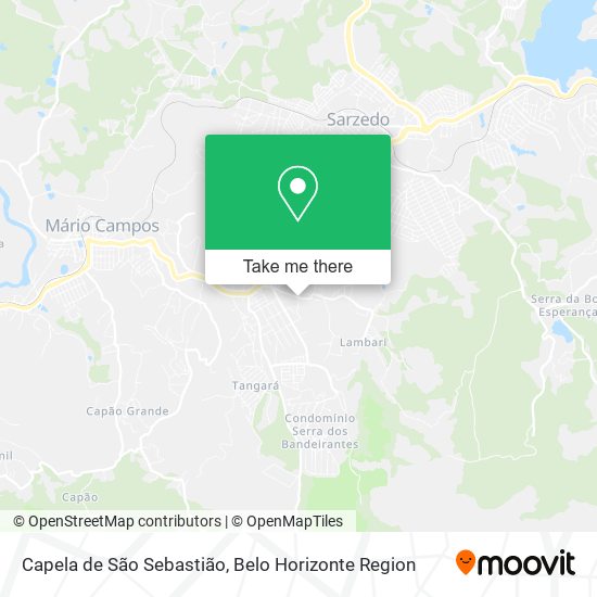 Capela de São Sebastião map