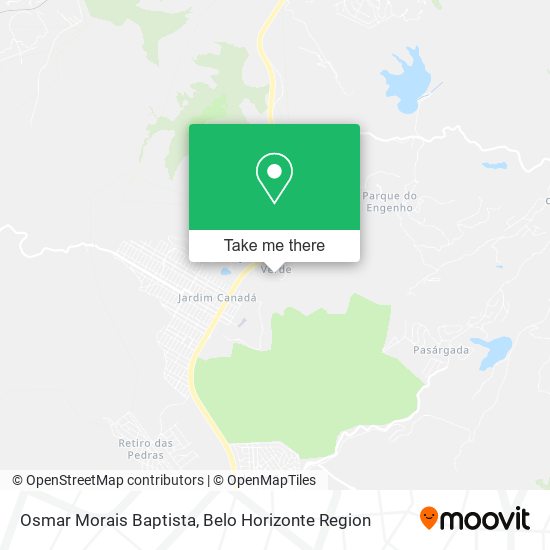 Osmar Morais Baptista map