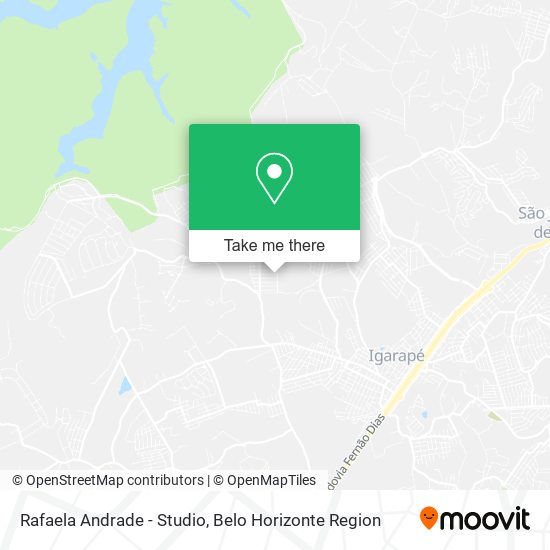 Rafaela Andrade - Studio map