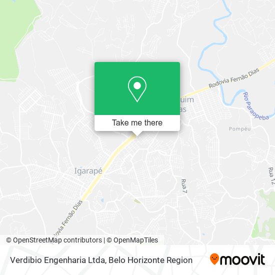 Verdibio Engenharia Ltda map