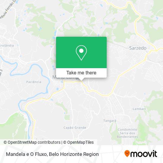 Mandela e O Fluxo map