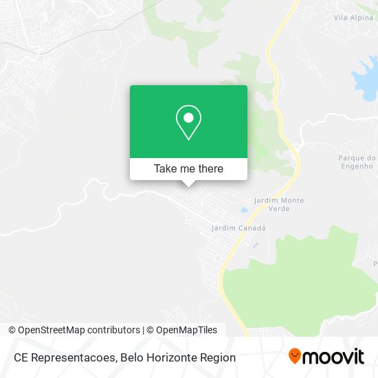 CE Representacoes map