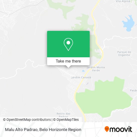 Malu Alto Padrao map