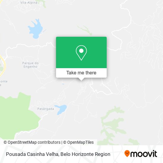 Pousada Casinha Velha map