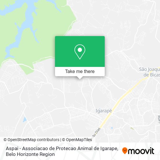 Aspai - Associacao de Protecao Animal de Igarape map