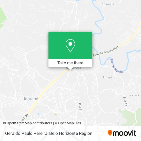 Geraldo Paulo Pereira map
