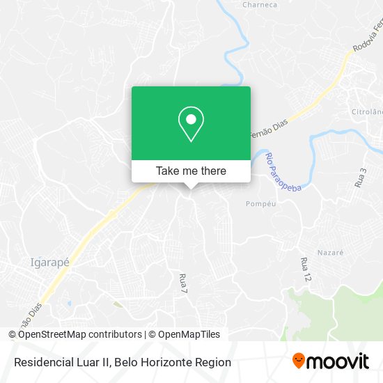Residencial Luar II map