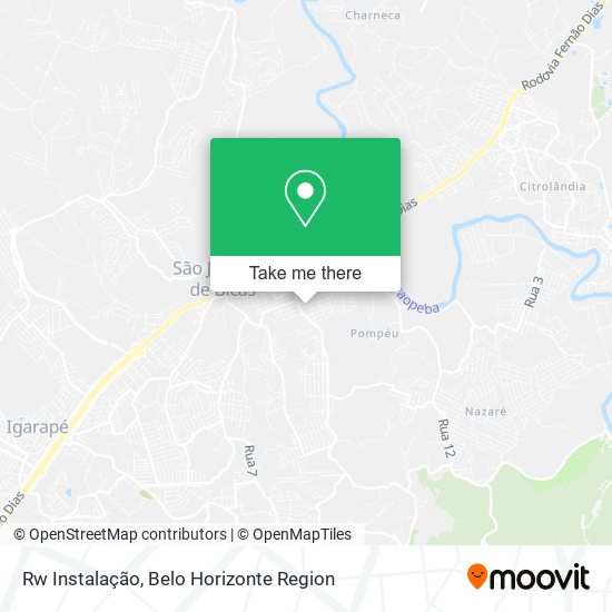 Rw Instalação map