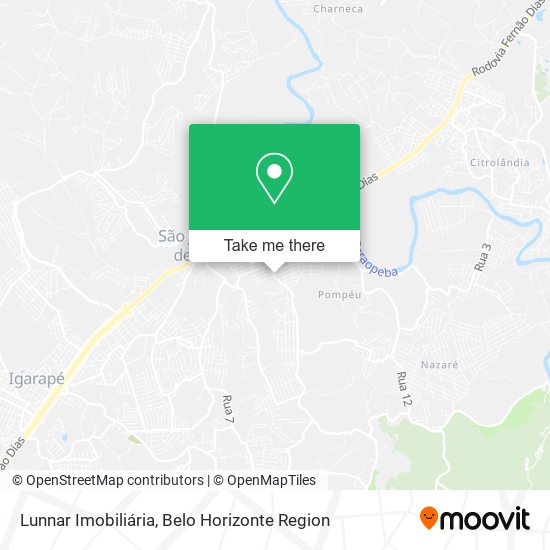Lunnar Imobiliária map