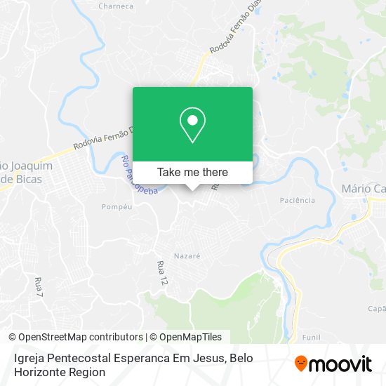Igreja Pentecostal Esperanca Em Jesus map