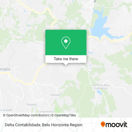 Delta Contabilidade map