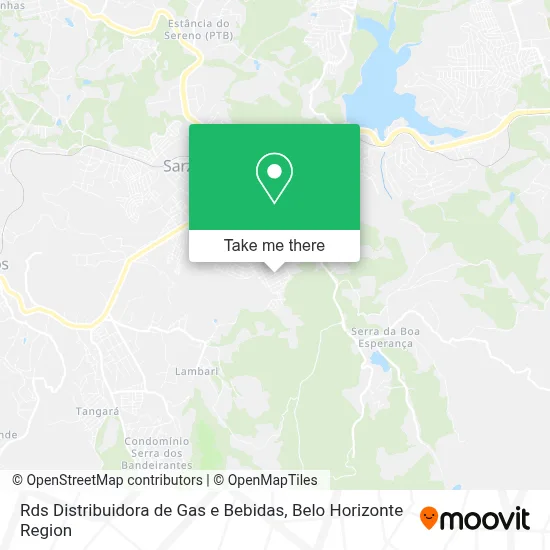 Rds Distribuidora de Gas e Bebidas map