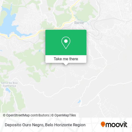 Deposito Ouro Negro map