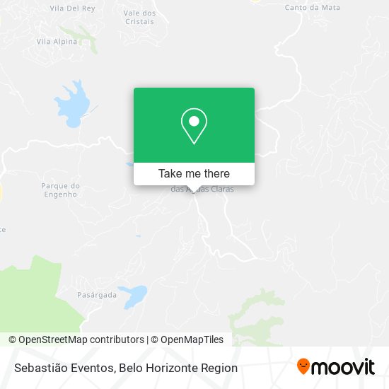 Sebastião Eventos map