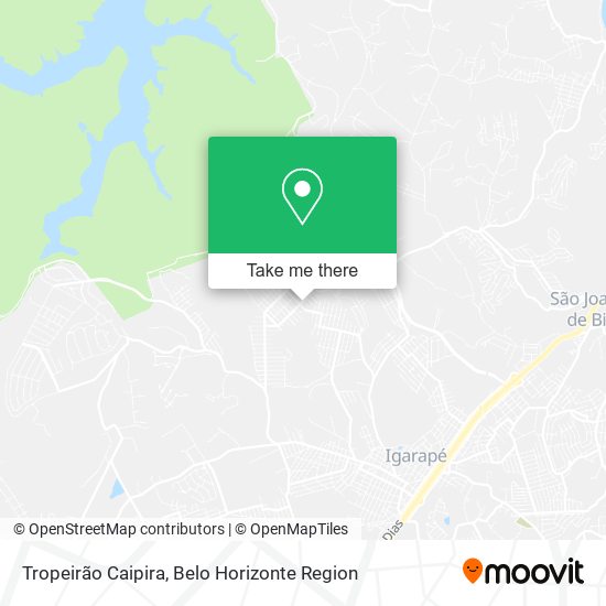 Tropeirão Caipira map