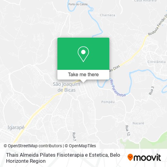 Thais Almeida Pilates Fisioterapia e Estetica map