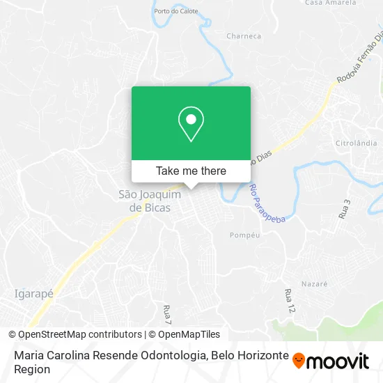 Maria Carolina Resende Odontologia map