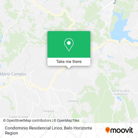 Condominio Residencial Lirios map