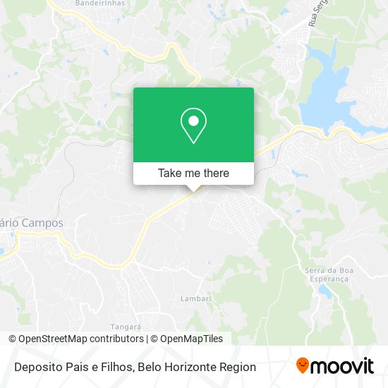 Deposito Pais e Filhos map