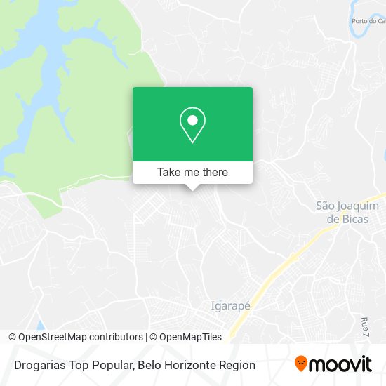 Drogarias Top Popular map