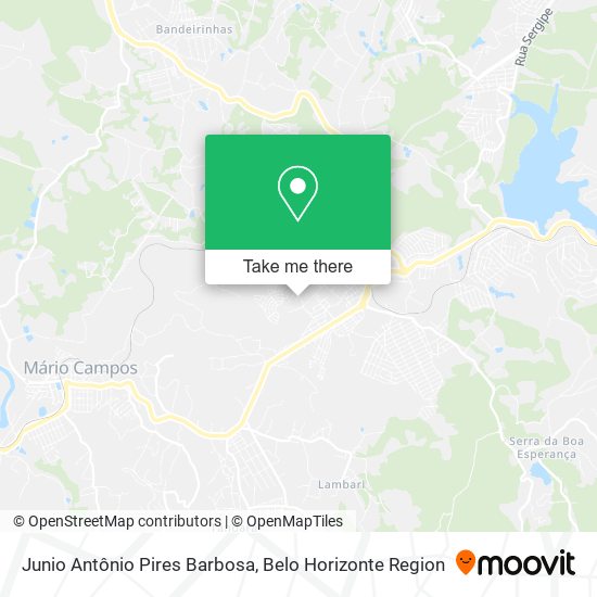 Junio Antônio Pires Barbosa map