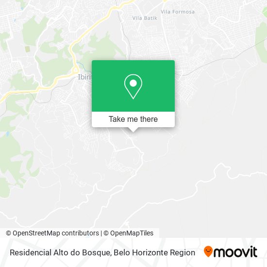 Residencial Alto do Bosque map