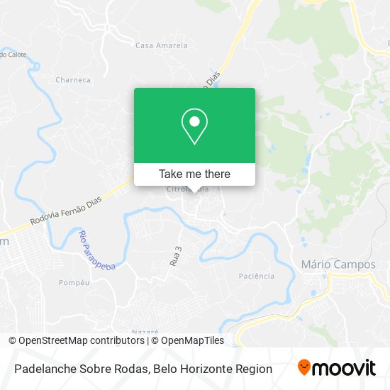 Padelanche Sobre Rodas map
