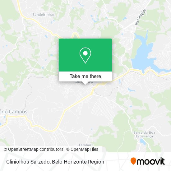Cliniolhos Sarzedo map