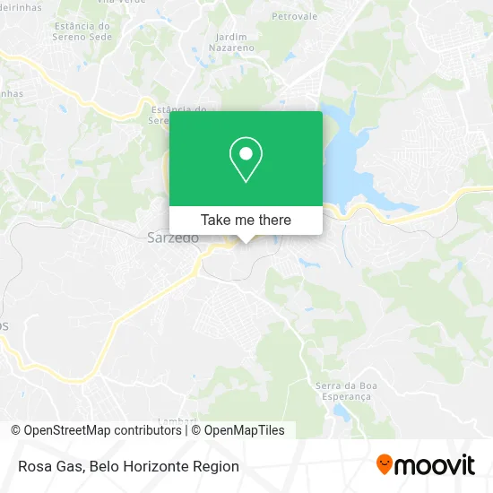 Rosa Gas map