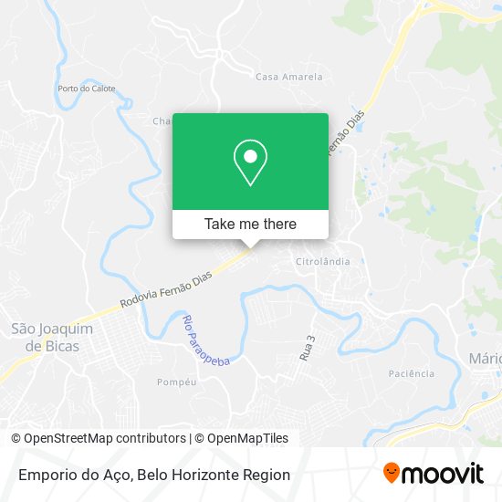 Emporio do Aço map