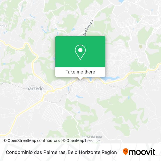 Condominio das Palmeiras map