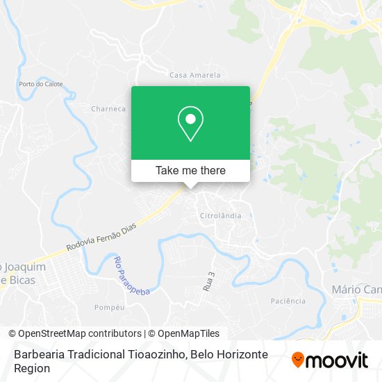 Barbearia Tradicional Tioaozinho map