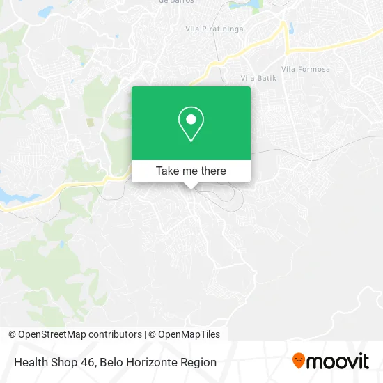 Health Shop 46 map